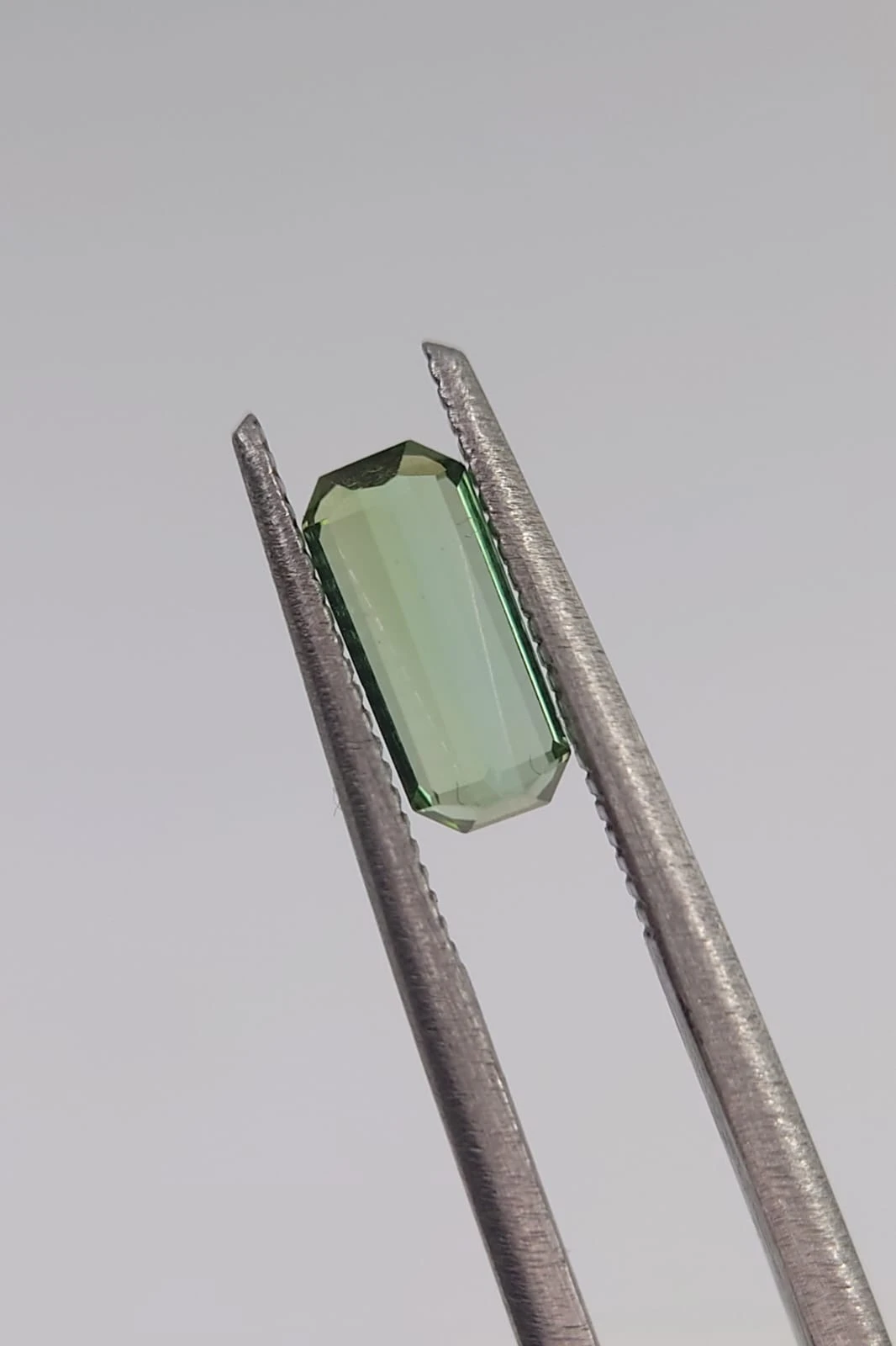 0.9ct Tourmaline Emerald Cut loose Gemstone From Nigeria — view 5